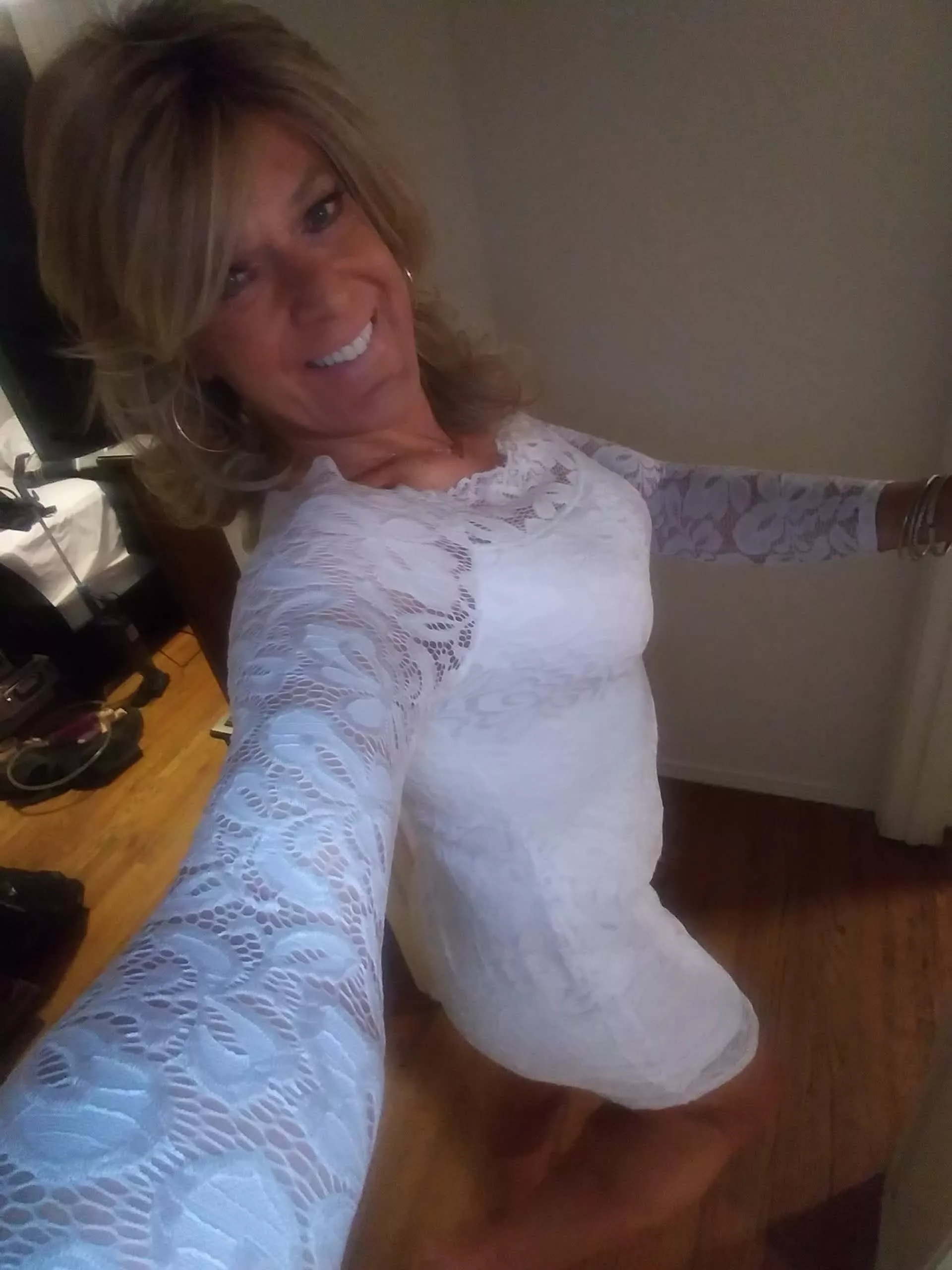 white lace and pretty face?