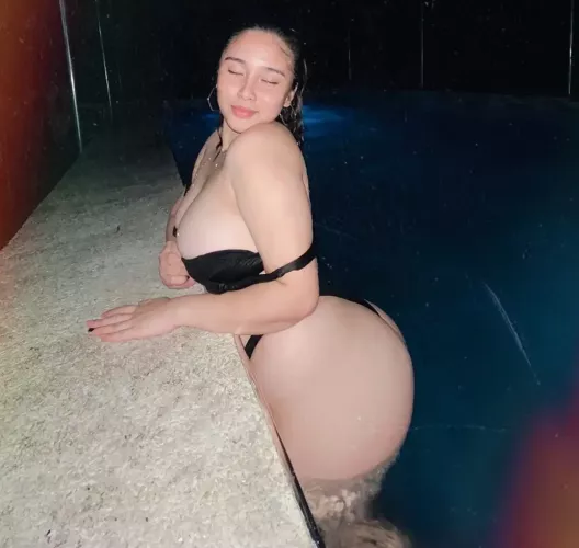 who knows? i must be drained by this chick