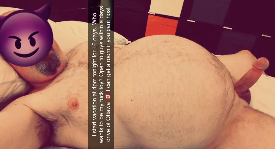 Who wants to ride my 8 inches and rub my belly?! 😈