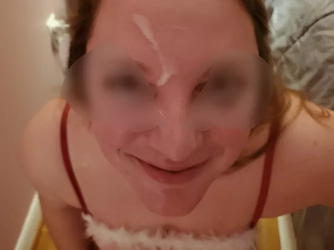 Would you give her another present on her face