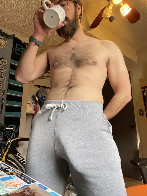 You aren't even going to let me finish my coffee?