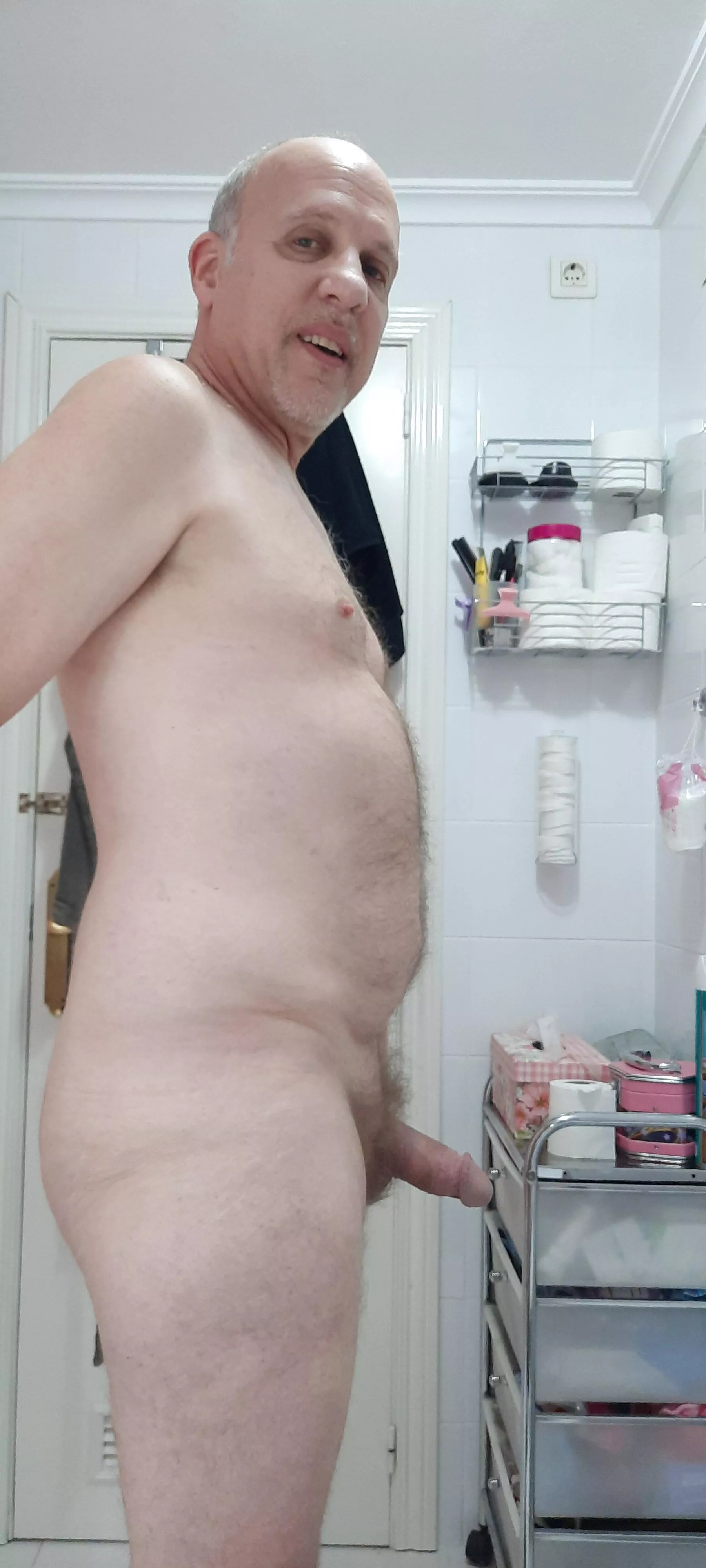 You caught me after my shower.