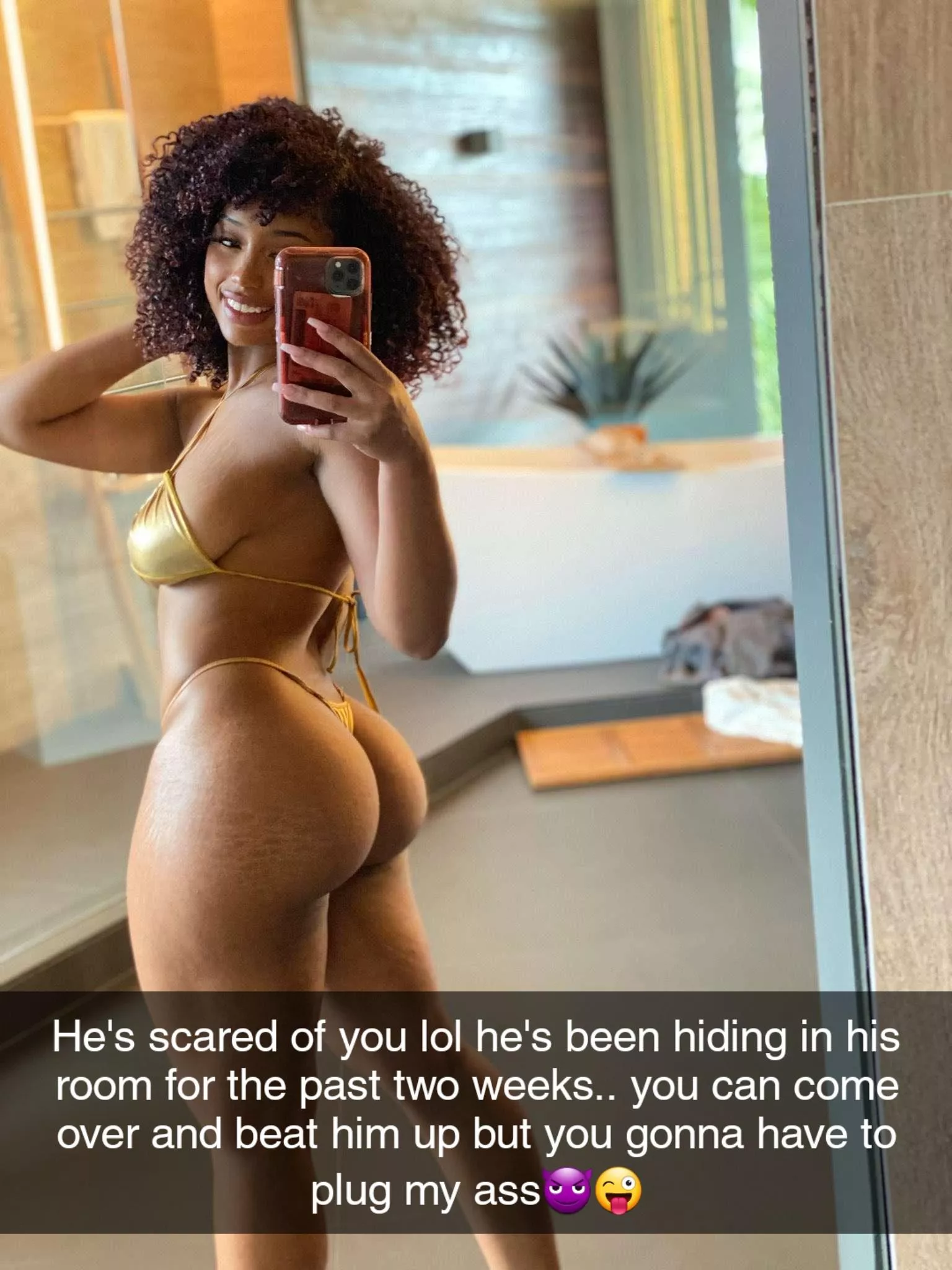 Your sister invites your bully home