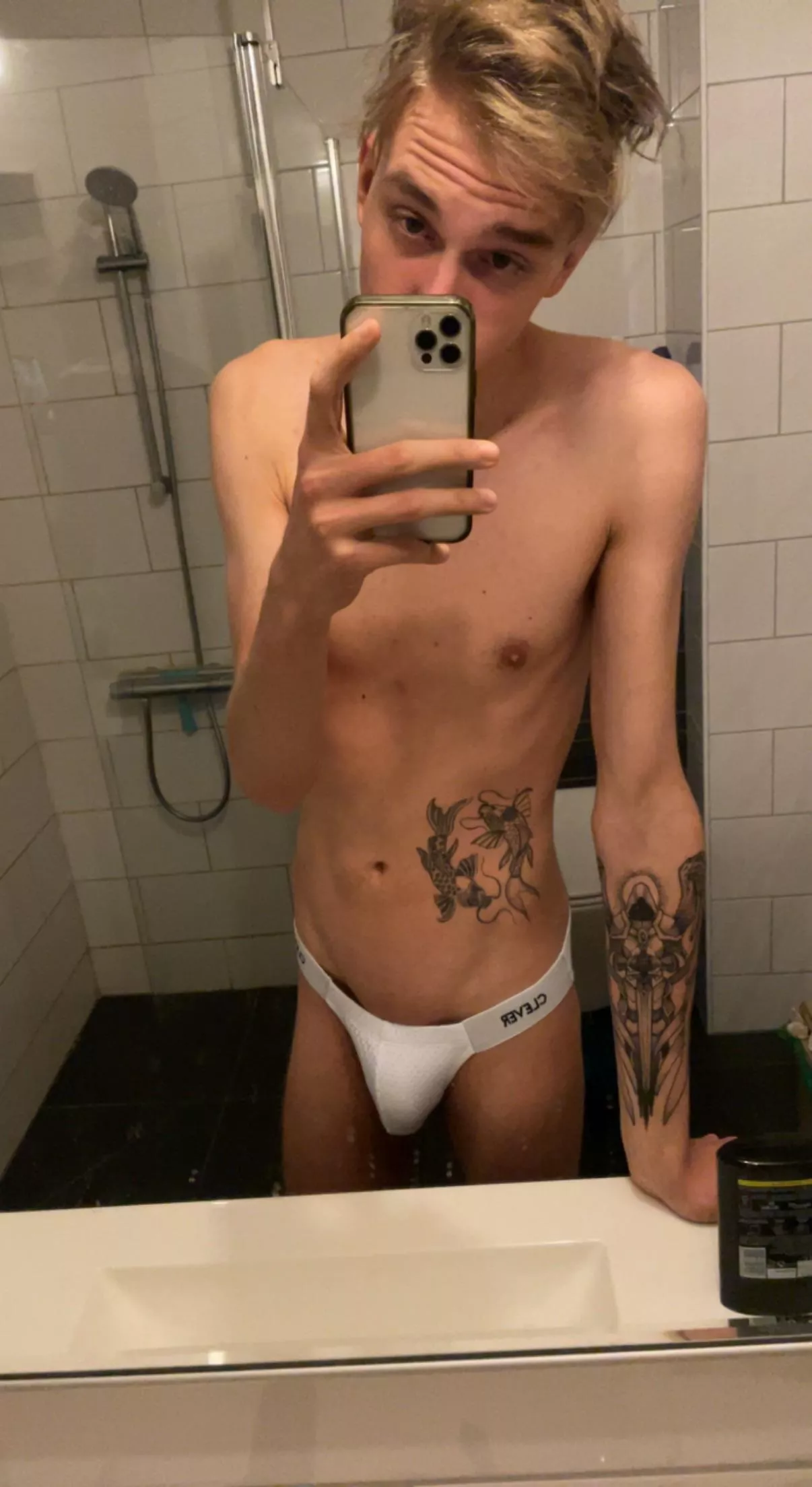 21 Got some nice undies to match my fresh healed tatts