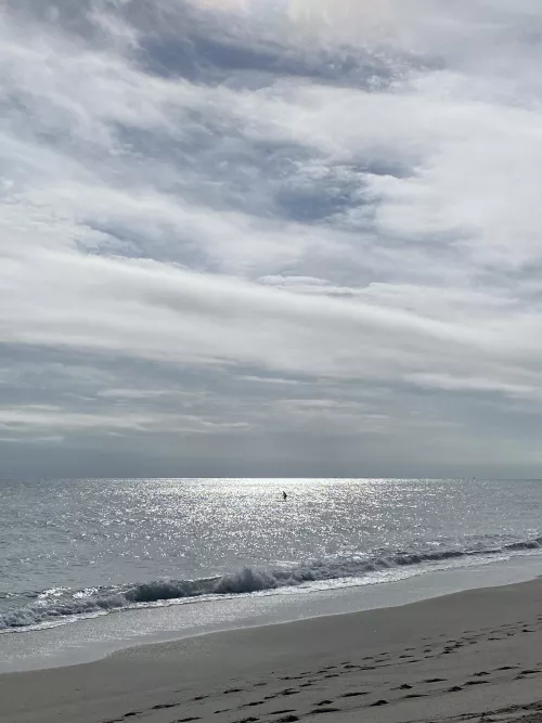 A cool day at the beach