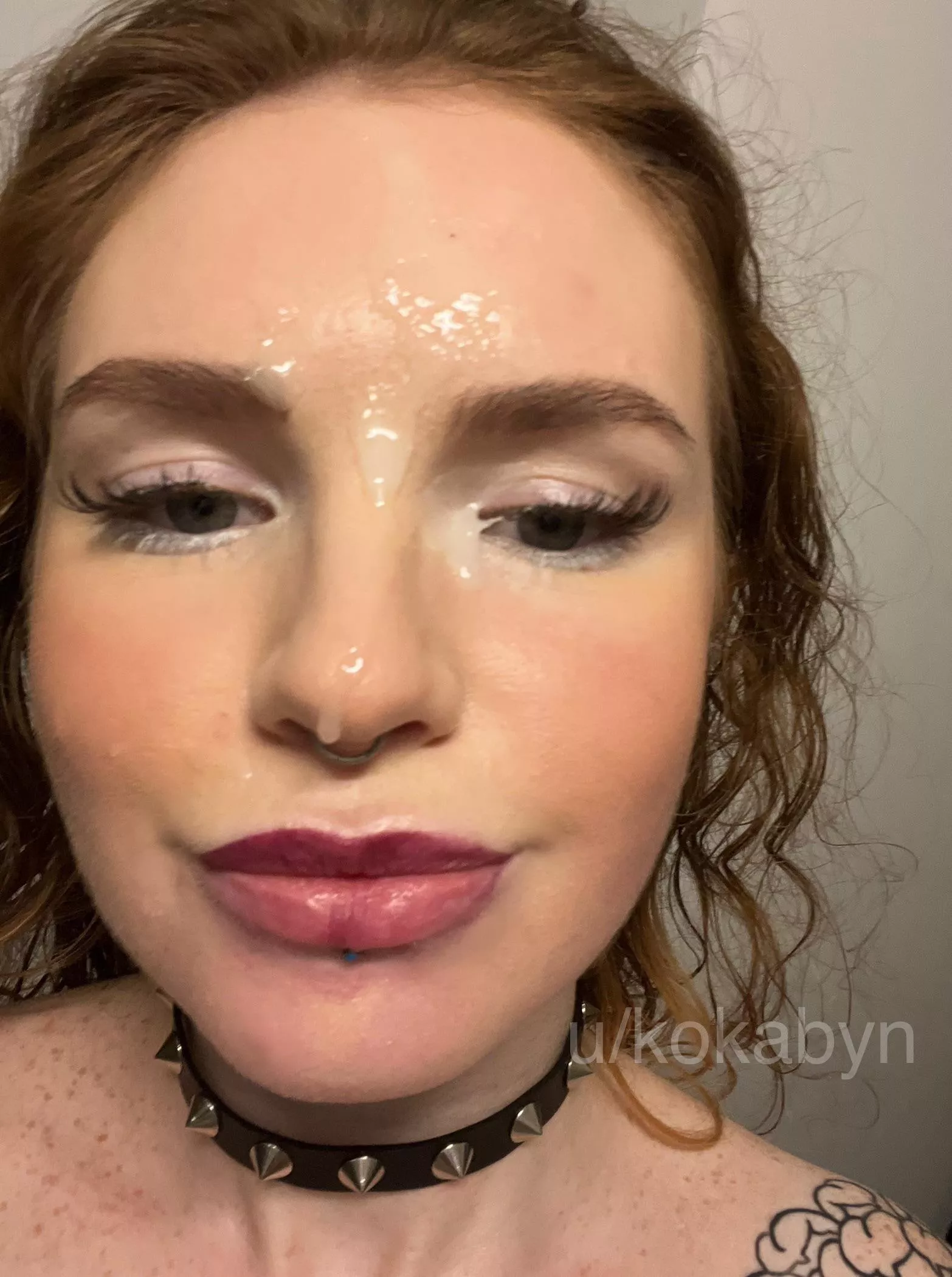 A freshly glazed redhead