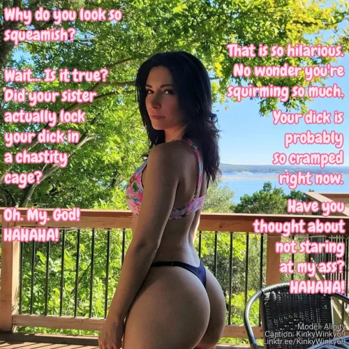 Alinity teases her friends brother