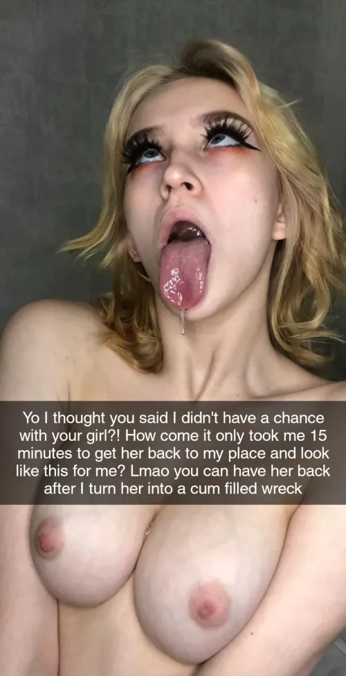 All you did was challenge him to go after her saying shit like that