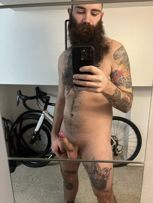 Are you taking this Viking cock in your mouth or your ass?