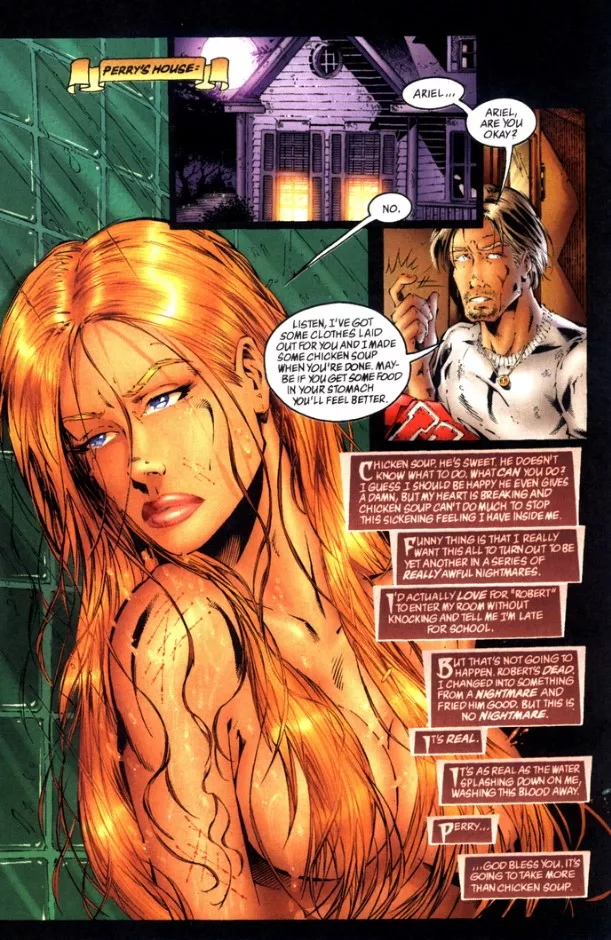 Ariel in the Shower [Darkchylde (1996) #2]