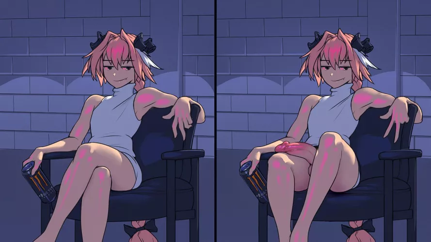 Astolfo: *uncrosses legs*