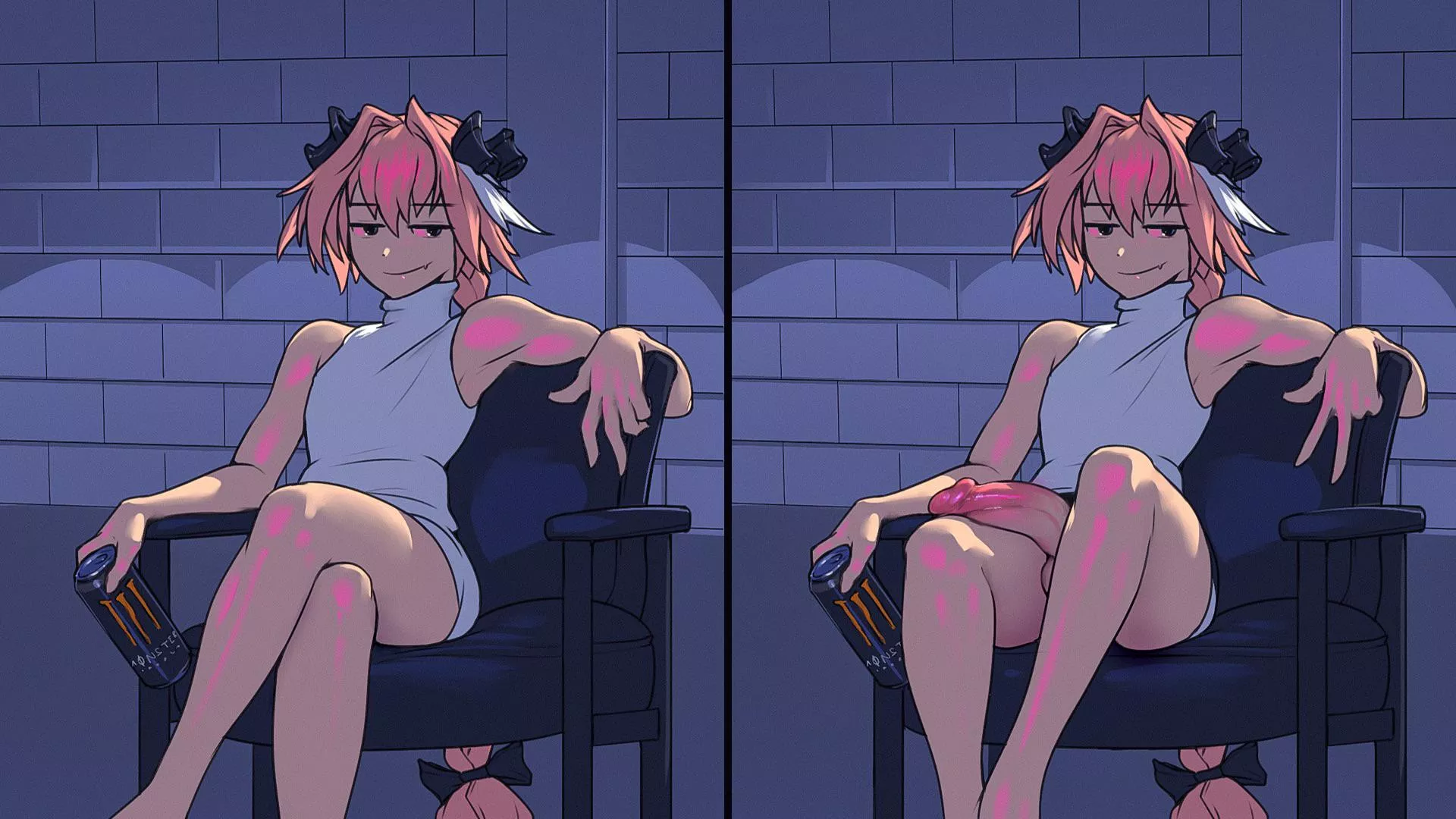 Astolfo: *uncrosses legs*
