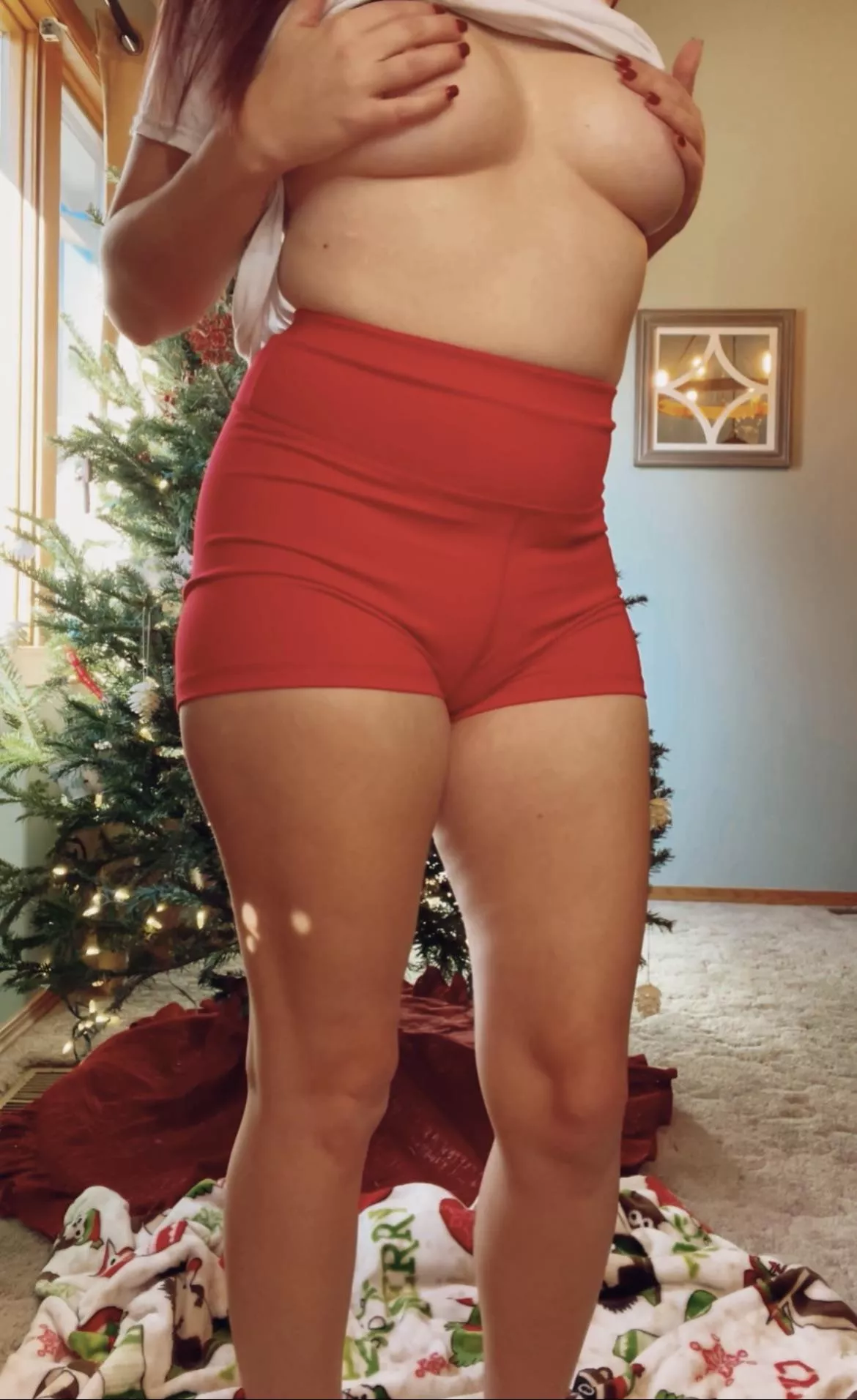 Curvy and strong thighs