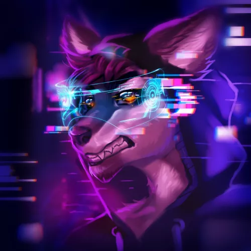 Cyberpunk (art by me for amazing @wesleyote!)