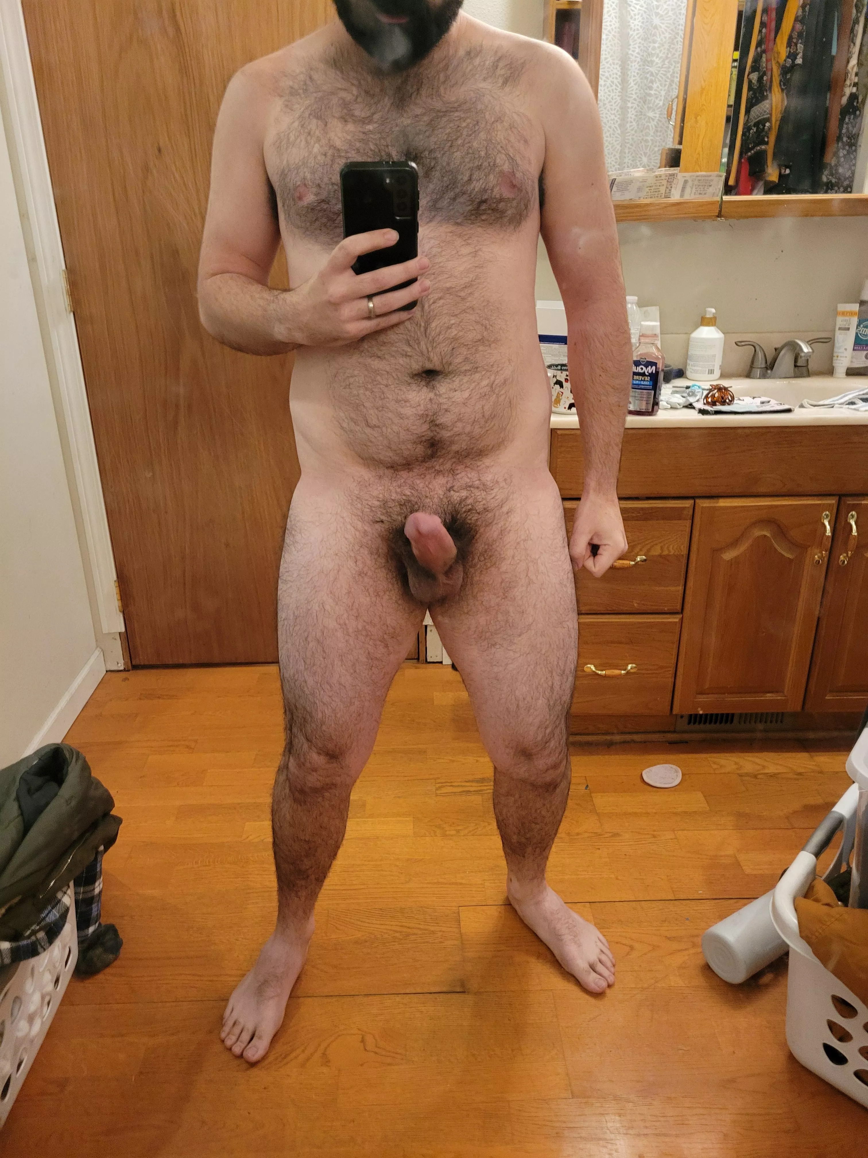 Dad bod, while the wife is out ;) [30]
