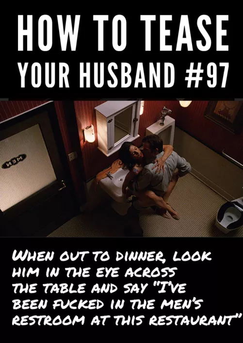 Dinner revelation…