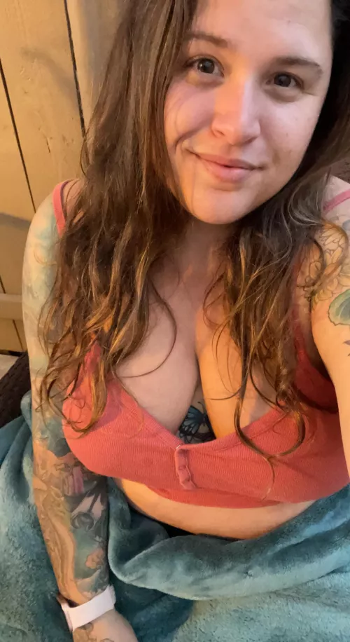 do my tattoos and big natural breast make your day?