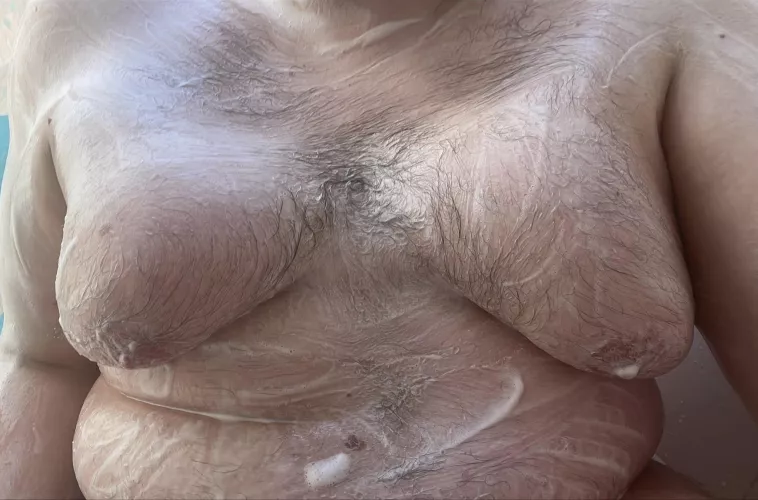 Do my tits look good all soaped up?