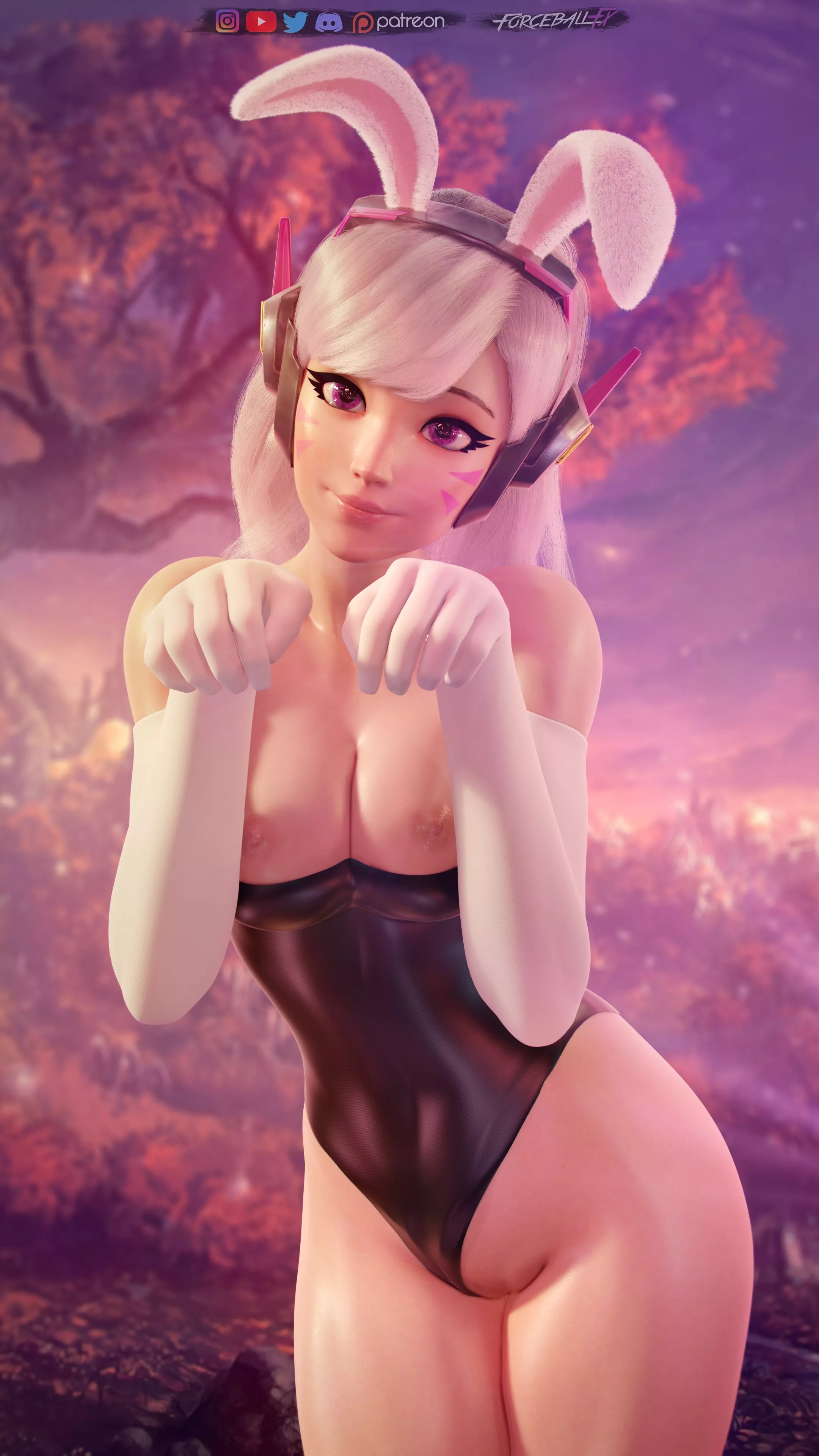 Dva bunny suit (Forceballfx)