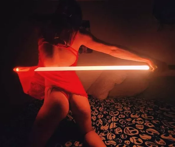 Every girl needs a lightsaber ;) (26F Sith)
