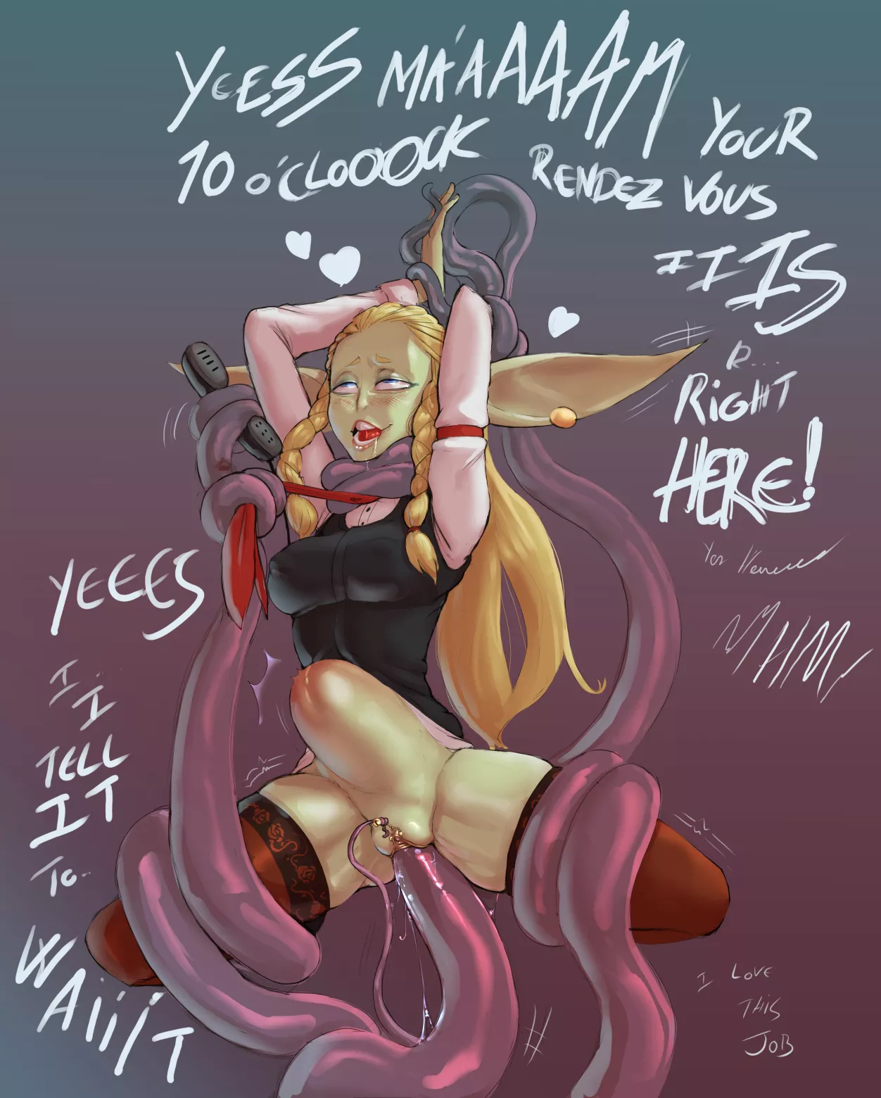 Female goblin secretary~