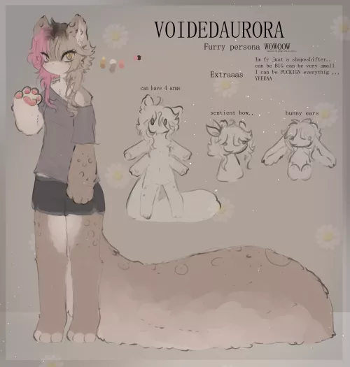 Furry persona ref :)) Im the artist btw abab (OC)