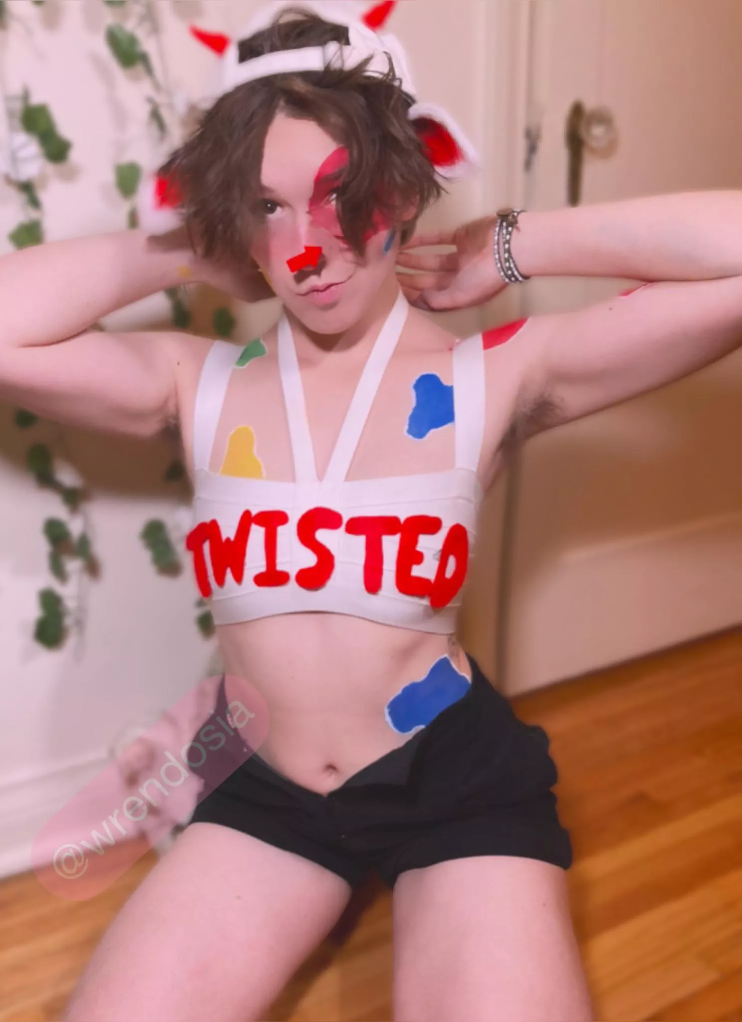 Fuzzy pitted twisted cow :P