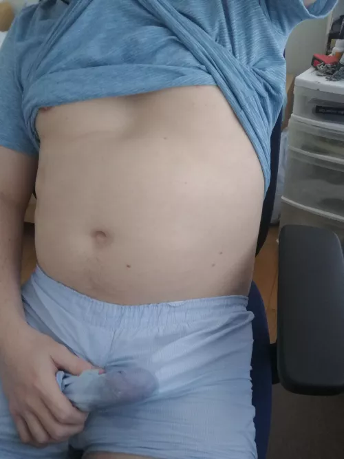 Getting naked all alone