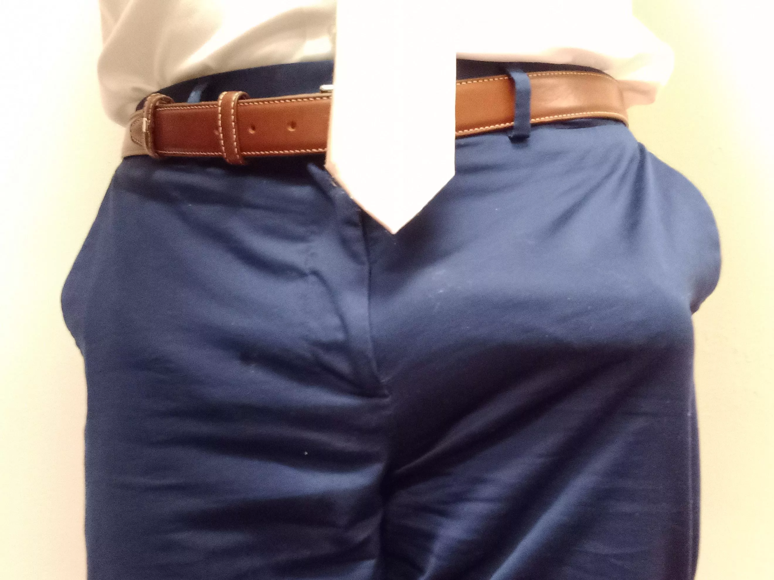 Going commando at work. Think anyone will notice?