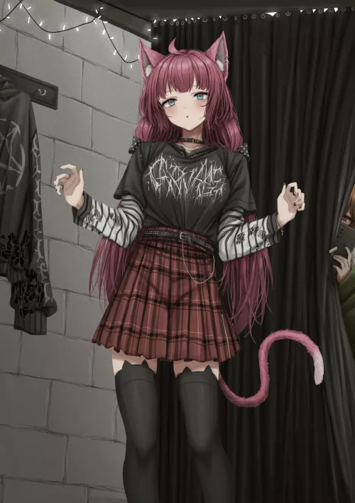Goth kitty