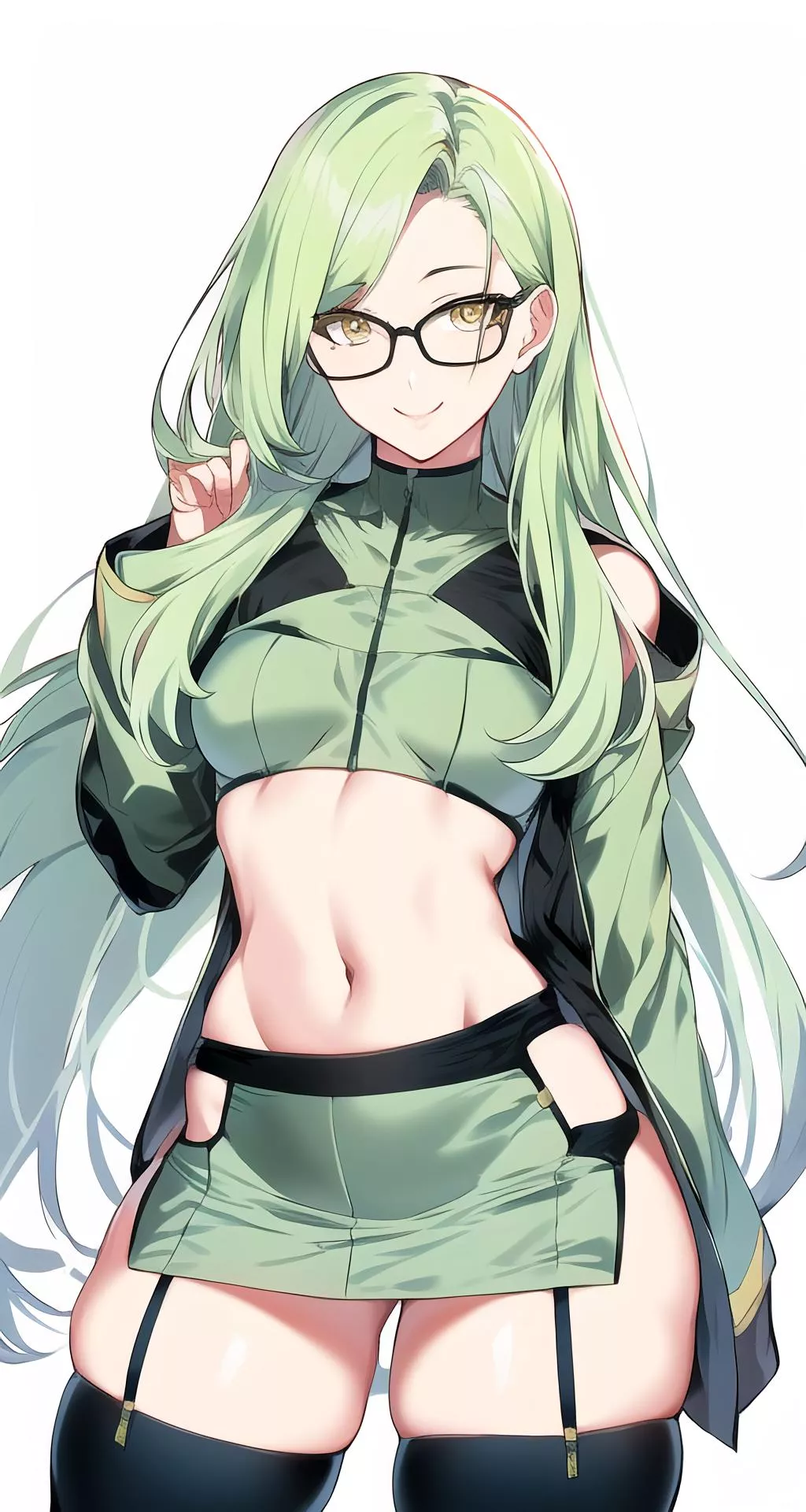 Green Techwear [NovelDiffusion]