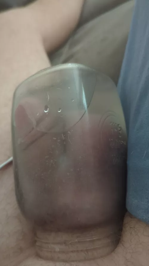 had to get a bigger vessel. 1 more hour to go