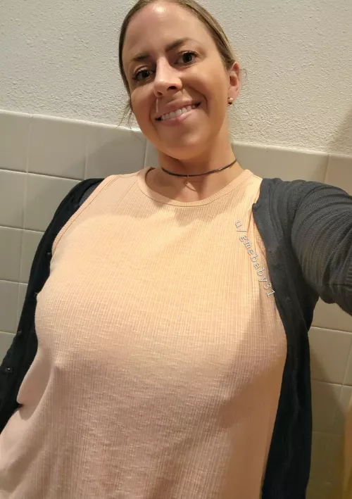 I can focus better at the office when my bra is off