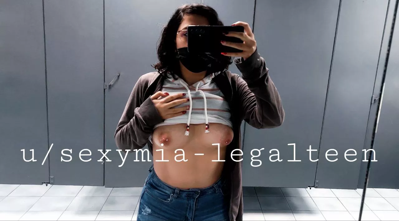 I get horny in public places