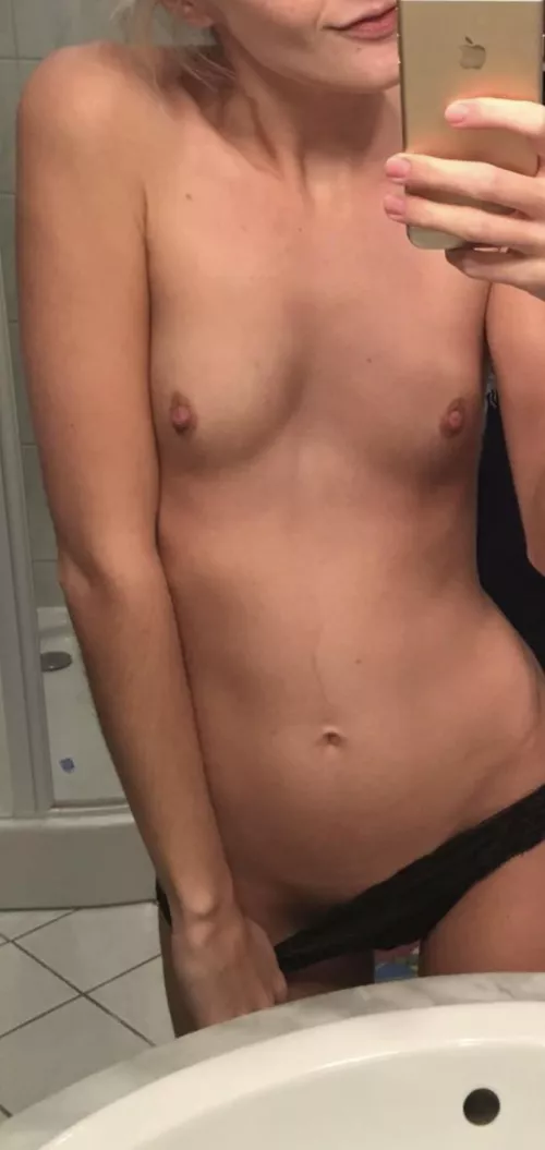 I was so shy at the beginning..