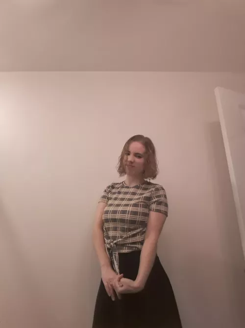 Is it obvious that I'm wearing a diaper under this? Was thinking of spending the day out little and padded!