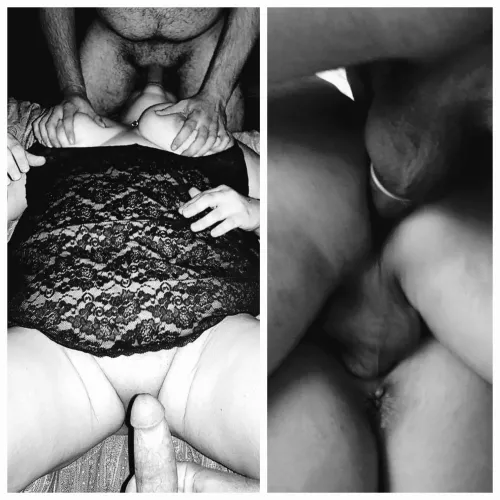 It's fun to share my buddy and his wife. They always go home well used.