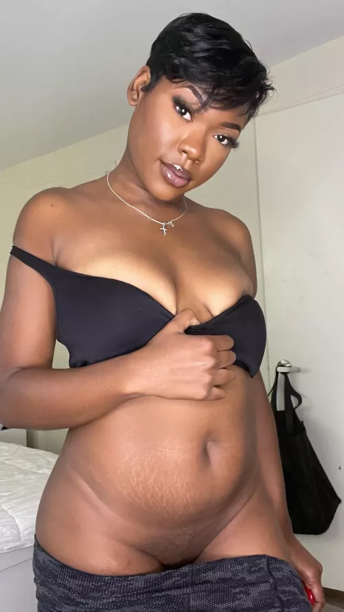 just about to change into something sexy