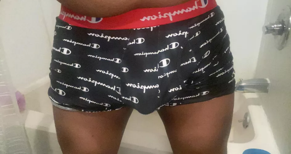 Late for work but snapped a cheeky soft Underwear pic