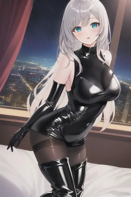 Late Night Hotel Room