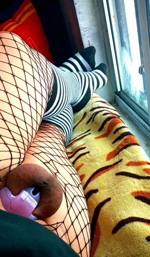 locked and waiting like a good girl 😘