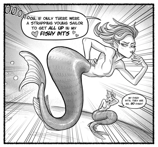 Mermaid, by mcnostril