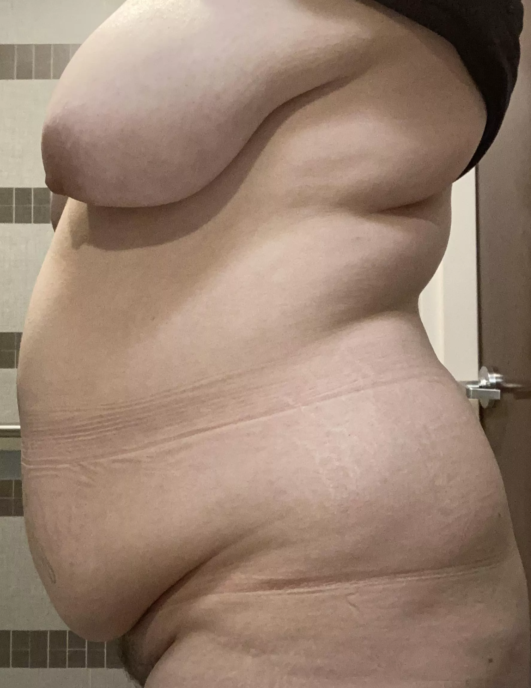 My belly is really starting to hang hehe