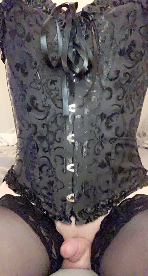 My gf is making me wear this under regular clothes from now on🥰🫢