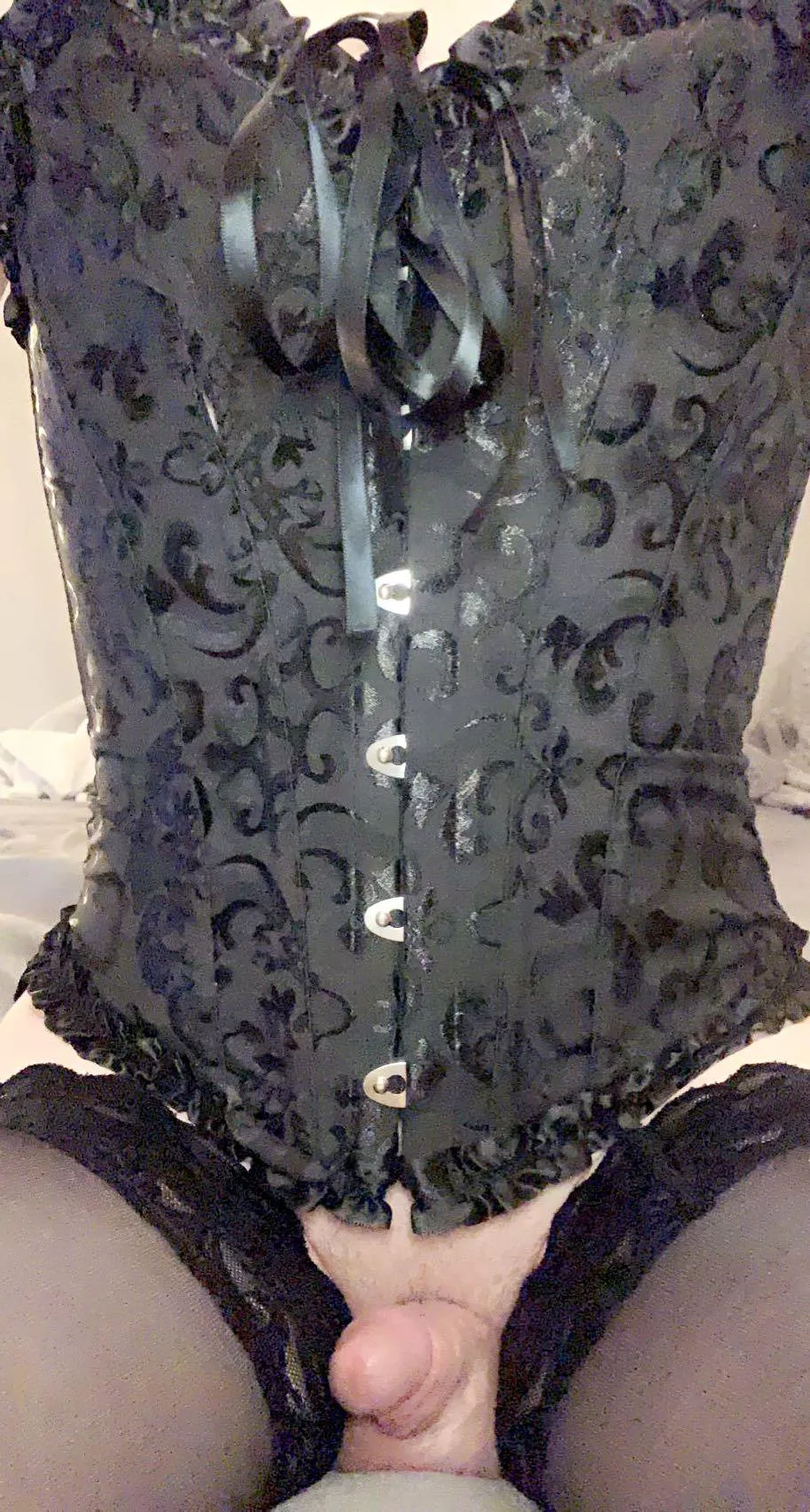 My gf is making me wear this under regular clothes from now on🥰🫢