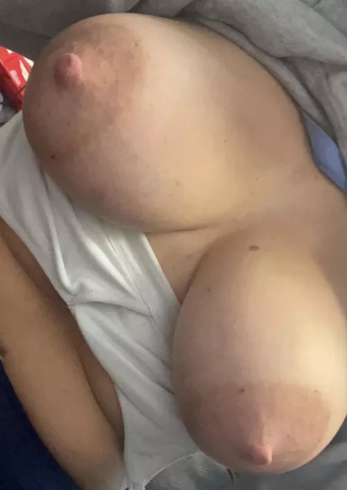 My wife’s engorged giant tits