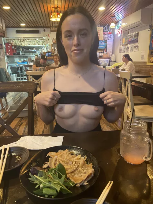 Nervously flashing you 😉