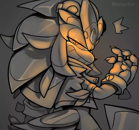 New sketch commission done :D this time I drew a Pangolin for a twitter user x3 Hope you like it! (Art made by Marychic3908)