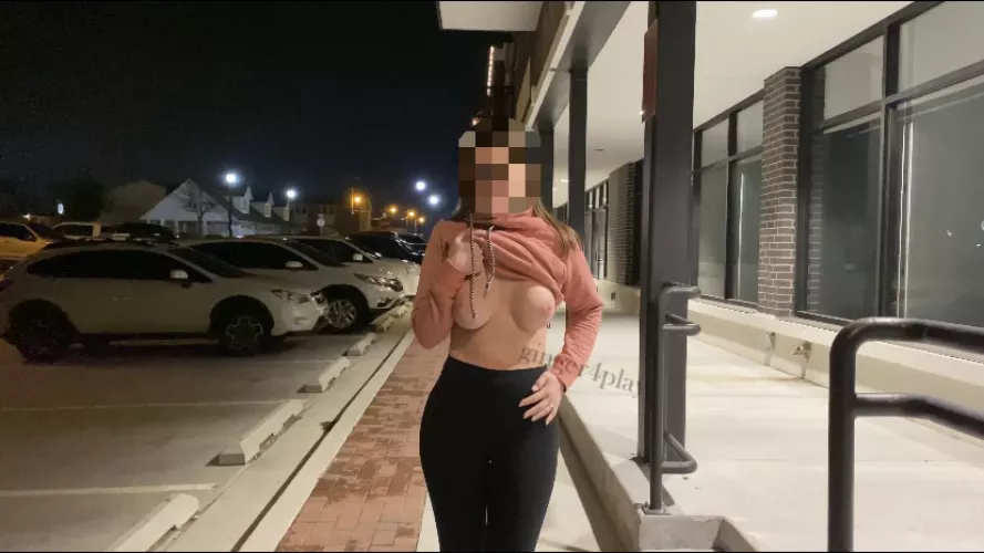 Out for a beer and a flash