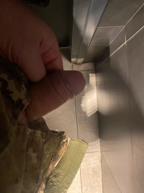 Public cock toilet… dick uniform